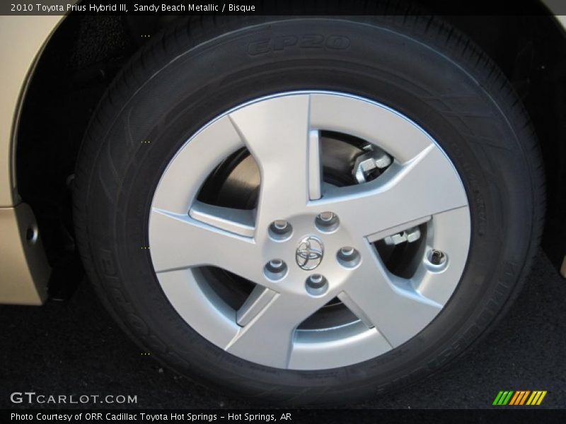 Sandy Beach Metallic / Bisque 2010 Toyota Prius Hybrid III