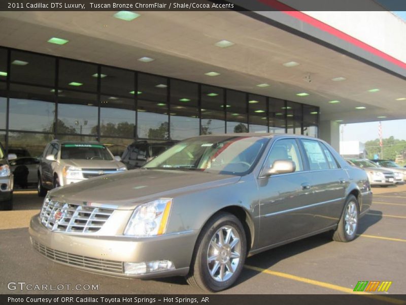 Tuscan Bronze ChromFlair / Shale/Cocoa Accents 2011 Cadillac DTS Luxury