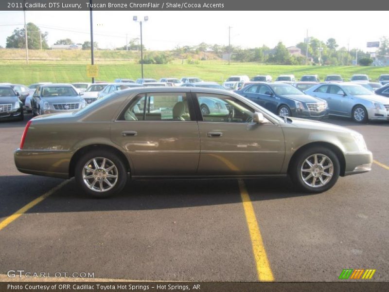 Tuscan Bronze ChromFlair / Shale/Cocoa Accents 2011 Cadillac DTS Luxury