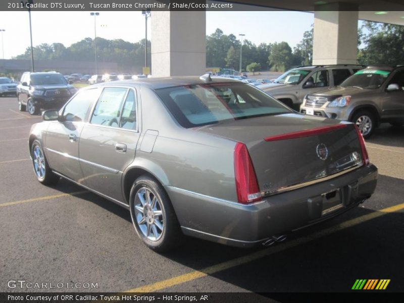 Tuscan Bronze ChromFlair / Shale/Cocoa Accents 2011 Cadillac DTS Luxury