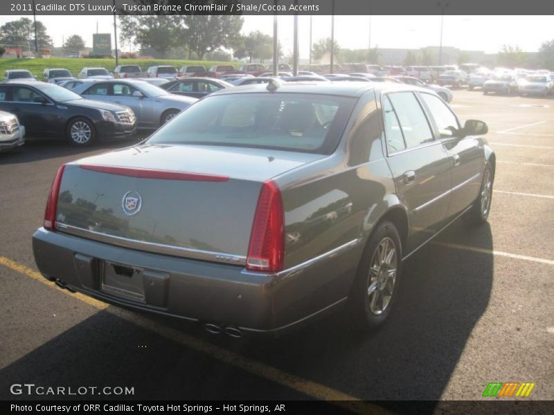 Tuscan Bronze ChromFlair / Shale/Cocoa Accents 2011 Cadillac DTS Luxury