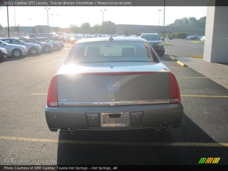 Tuscan Bronze ChromFlair / Shale/Cocoa Accents 2011 Cadillac DTS Luxury
