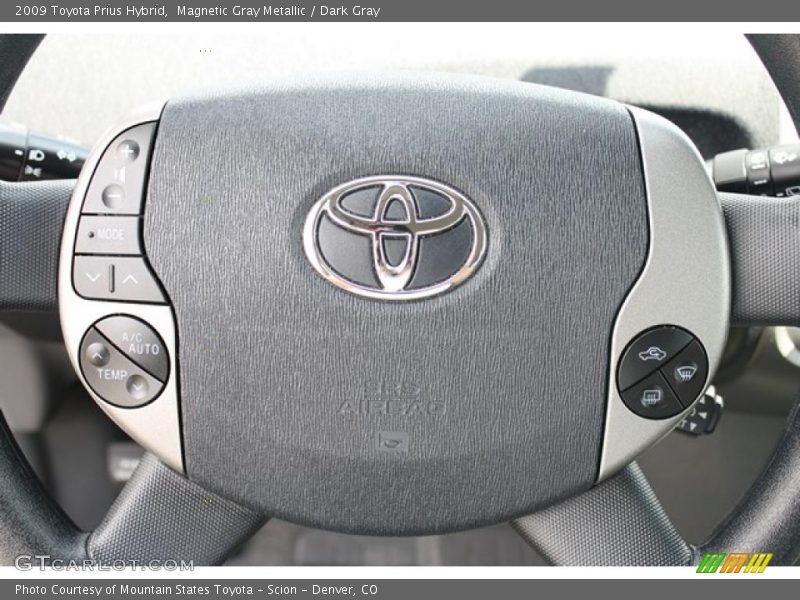 Magnetic Gray Metallic / Dark Gray 2009 Toyota Prius Hybrid