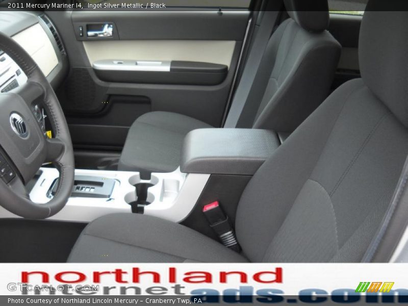 Ingot Silver Metallic / Black 2011 Mercury Mariner I4