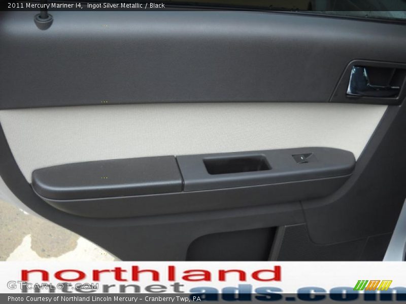 Ingot Silver Metallic / Black 2011 Mercury Mariner I4