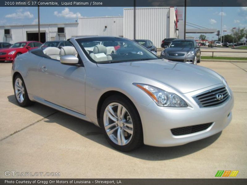  2010 G 37 Convertible Liquid Platinum