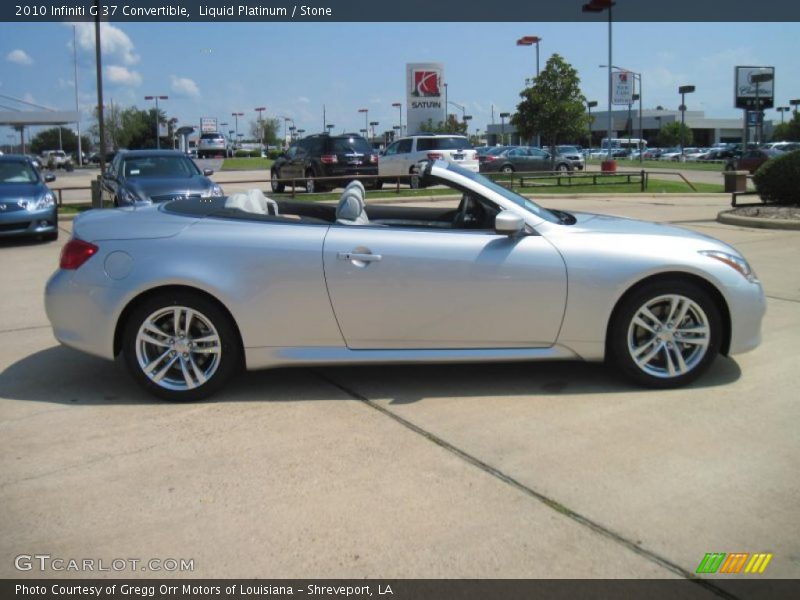  2010 G 37 Convertible Liquid Platinum