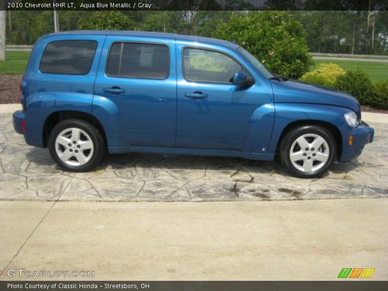 Aqua Blue Metallic / Gray 2010 Chevrolet HHR LT