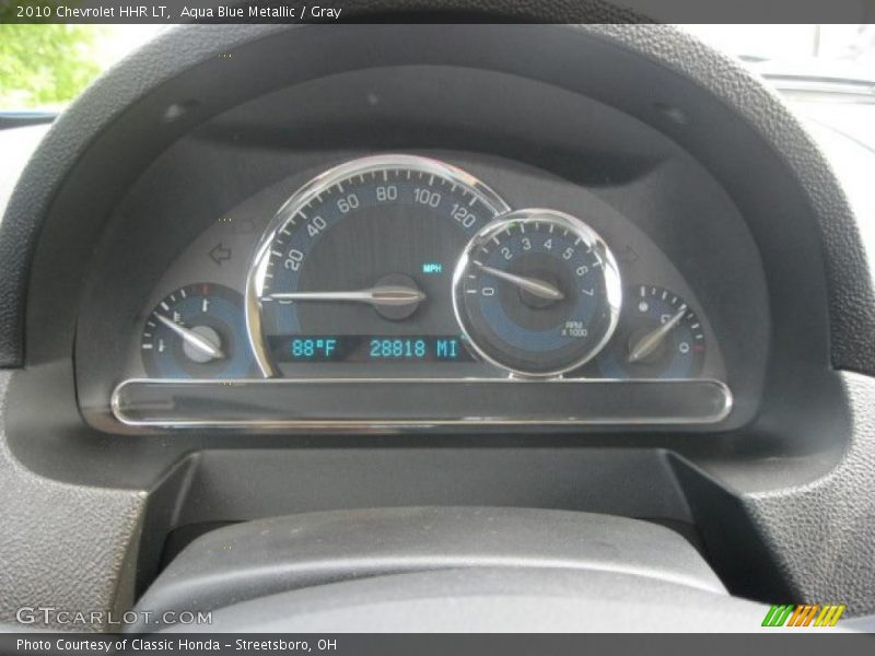 Aqua Blue Metallic / Gray 2010 Chevrolet HHR LT