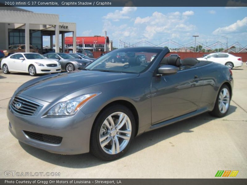  2010 G 37 Convertible Graphite Shadow