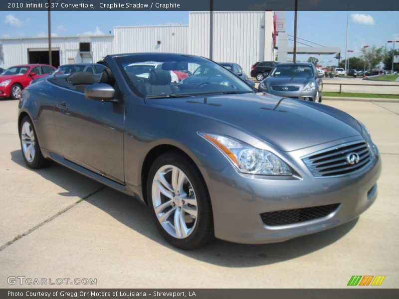  2010 G 37 Convertible Graphite Shadow