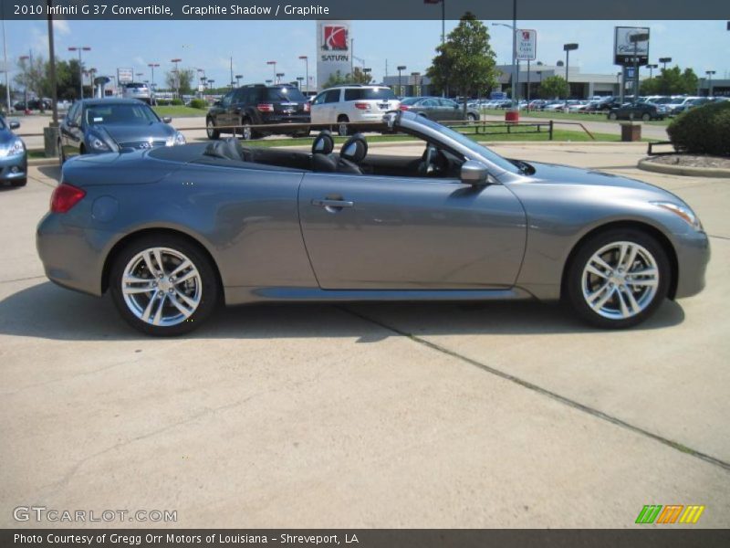  2010 G 37 Convertible Graphite Shadow