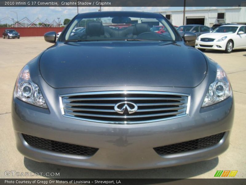 Graphite Shadow / Graphite 2010 Infiniti G 37 Convertible