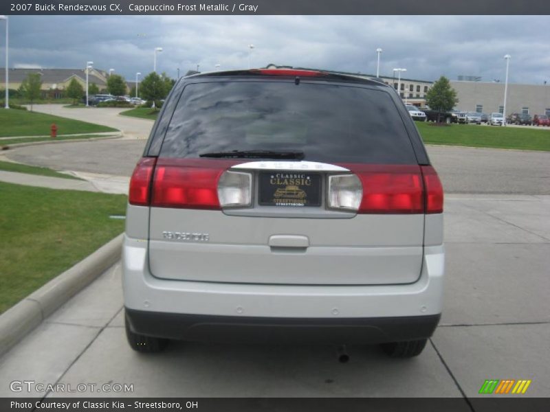 Cappuccino Frost Metallic / Gray 2007 Buick Rendezvous CX