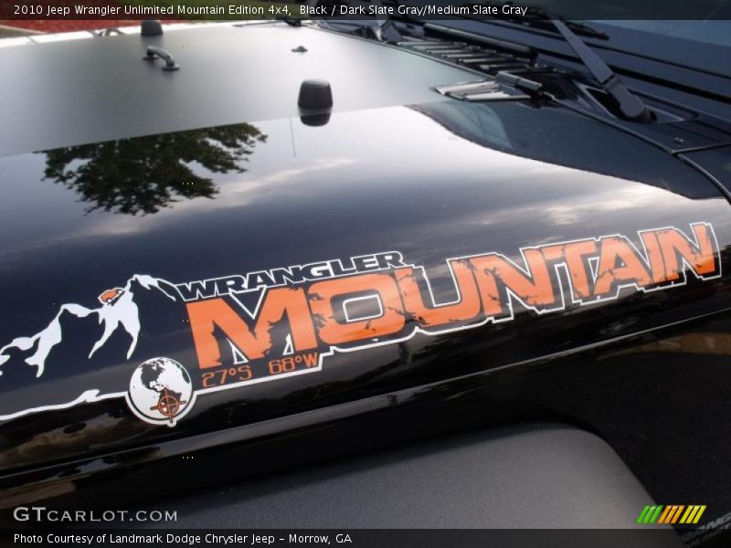 Black / Dark Slate Gray/Medium Slate Gray 2010 Jeep Wrangler Unlimited Mountain Edition 4x4