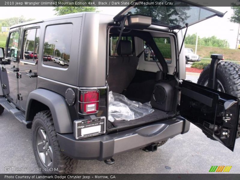 Black / Dark Slate Gray/Medium Slate Gray 2010 Jeep Wrangler Unlimited Mountain Edition 4x4