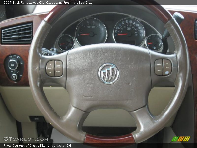 Cappuccino Frost Metallic / Gray 2007 Buick Rendezvous CX