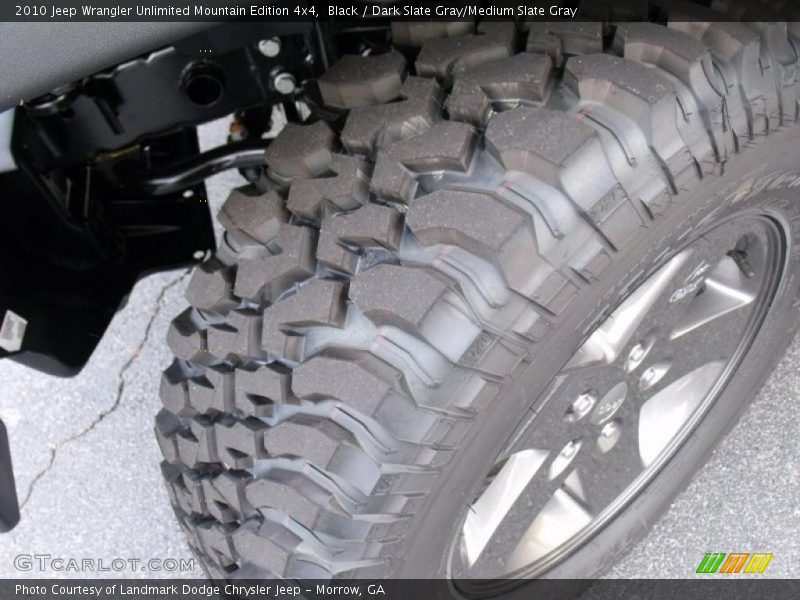 Black / Dark Slate Gray/Medium Slate Gray 2010 Jeep Wrangler Unlimited Mountain Edition 4x4