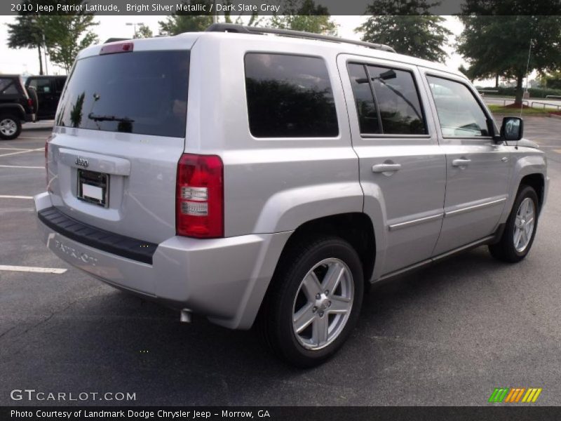 Bright Silver Metallic / Dark Slate Gray 2010 Jeep Patriot Latitude