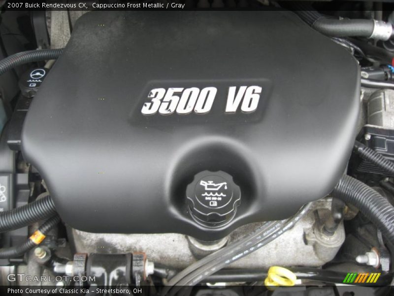 Cappuccino Frost Metallic / Gray 2007 Buick Rendezvous CX
