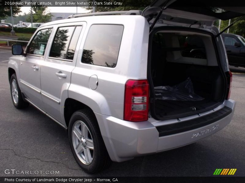 Bright Silver Metallic / Dark Slate Gray 2010 Jeep Patriot Latitude