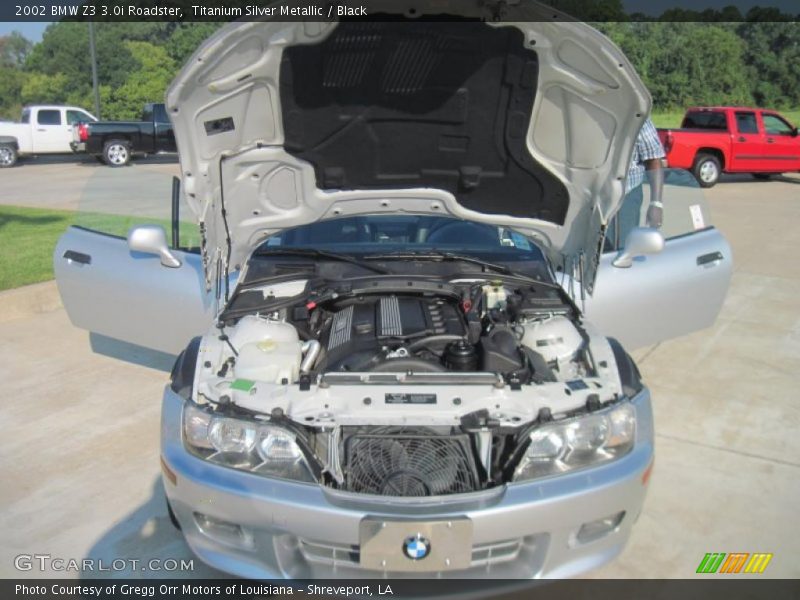 Titanium Silver Metallic / Black 2002 BMW Z3 3.0i Roadster