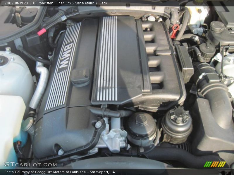 Titanium Silver Metallic / Black 2002 BMW Z3 3.0i Roadster