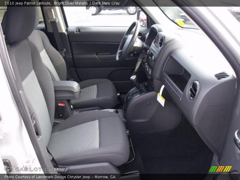 Bright Silver Metallic / Dark Slate Gray 2010 Jeep Patriot Latitude