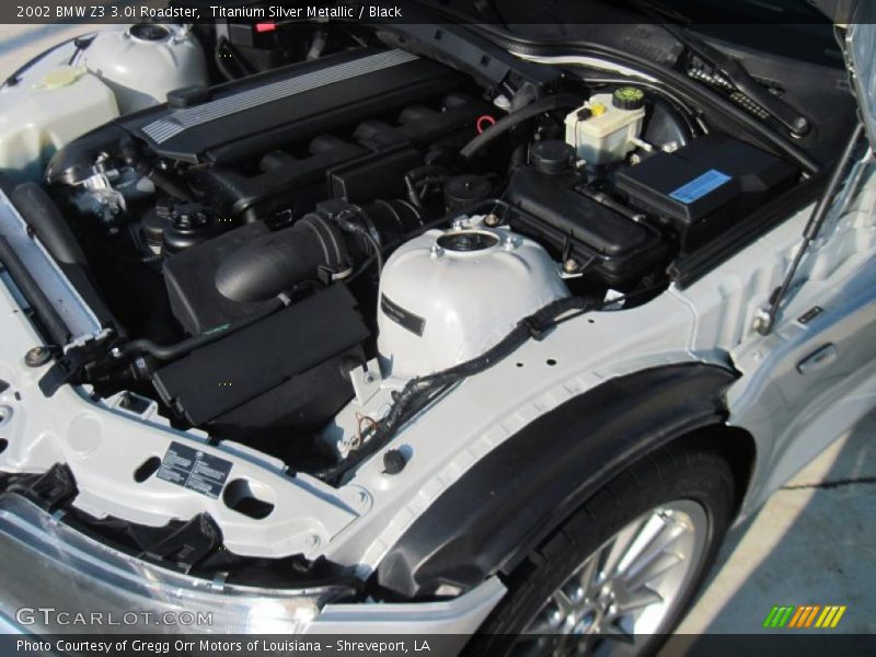 Titanium Silver Metallic / Black 2002 BMW Z3 3.0i Roadster