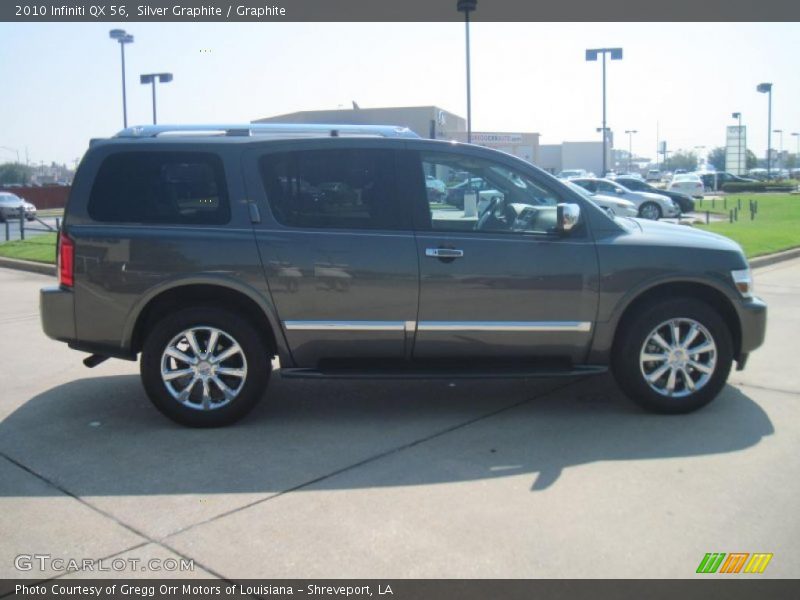 Silver Graphite / Graphite 2010 Infiniti QX 56