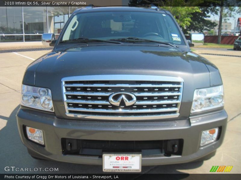 Silver Graphite / Graphite 2010 Infiniti QX 56