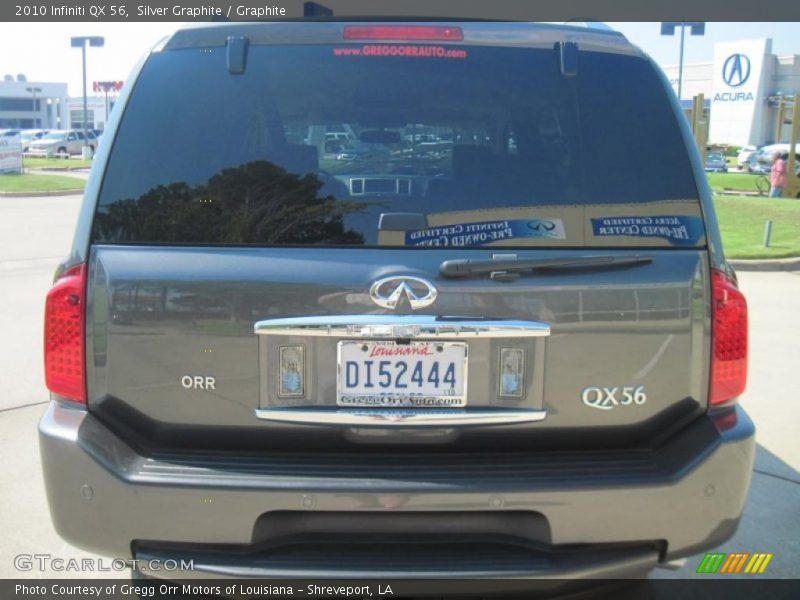 Silver Graphite / Graphite 2010 Infiniti QX 56
