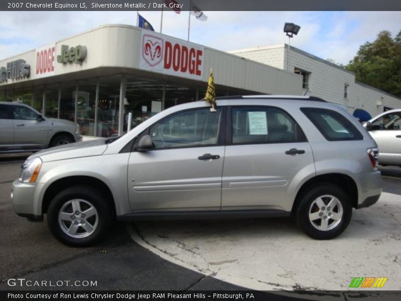 Silverstone Metallic / Dark Gray 2007 Chevrolet Equinox LS