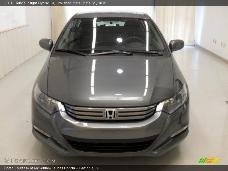 Polished Metal Metallic / Blue 2010 Honda Insight Hybrid LX