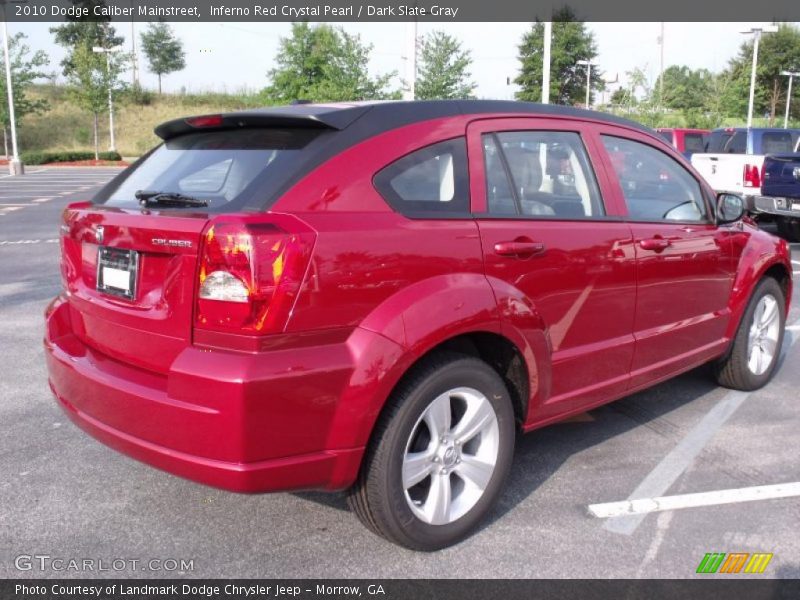 Inferno Red Crystal Pearl / Dark Slate Gray 2010 Dodge Caliber Mainstreet