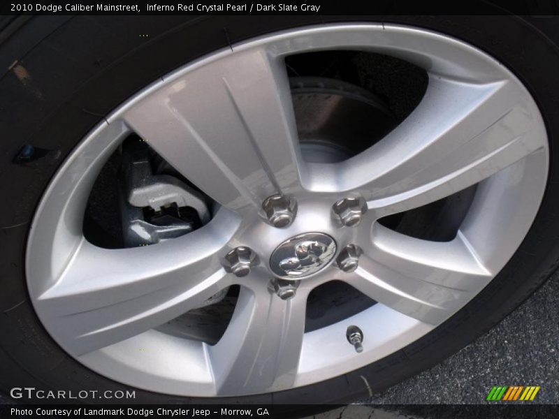 Inferno Red Crystal Pearl / Dark Slate Gray 2010 Dodge Caliber Mainstreet
