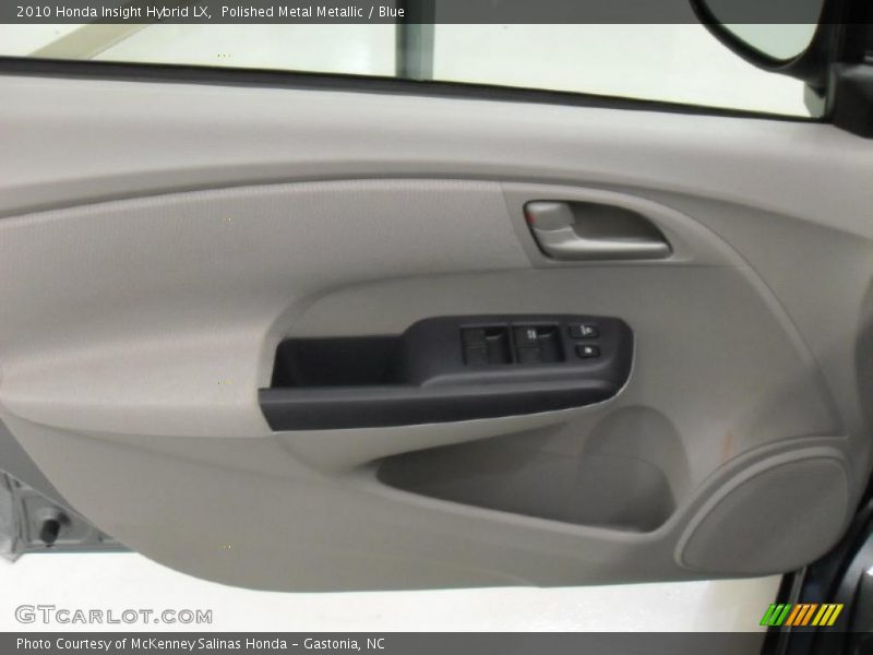 Polished Metal Metallic / Blue 2010 Honda Insight Hybrid LX