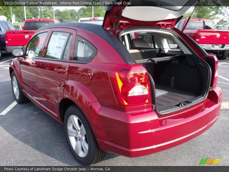 Inferno Red Crystal Pearl / Dark Slate Gray 2010 Dodge Caliber Mainstreet