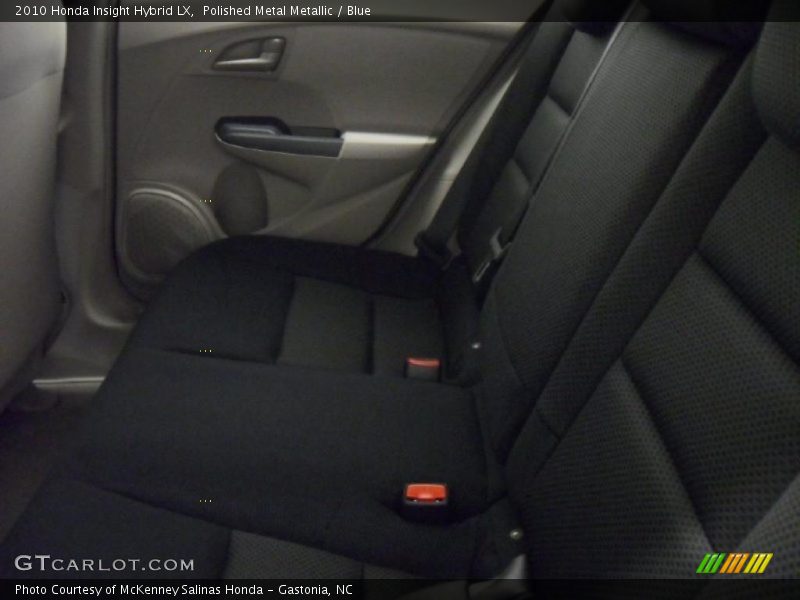 Polished Metal Metallic / Blue 2010 Honda Insight Hybrid LX
