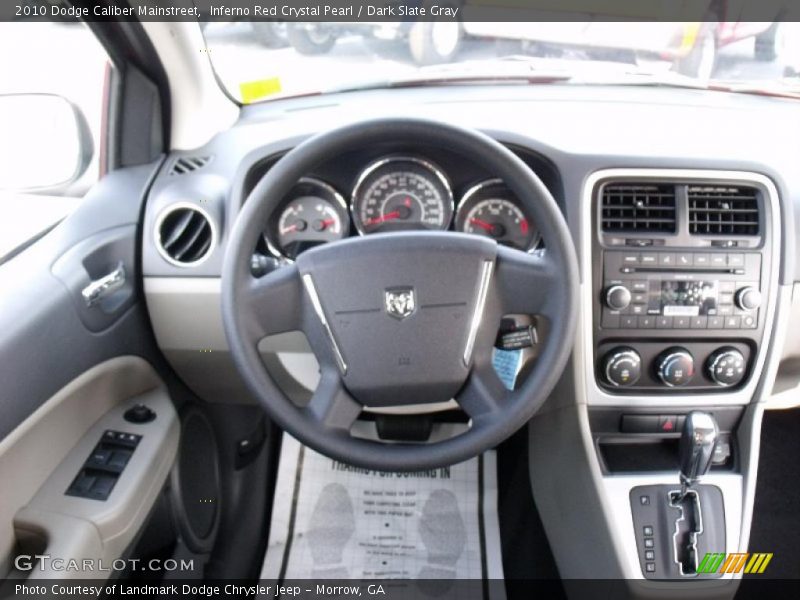 Inferno Red Crystal Pearl / Dark Slate Gray 2010 Dodge Caliber Mainstreet