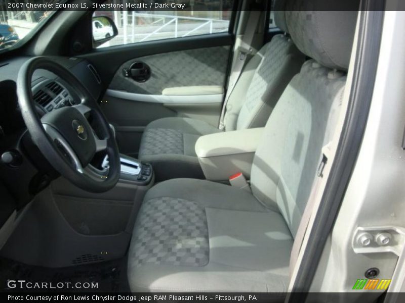 Silverstone Metallic / Dark Gray 2007 Chevrolet Equinox LS