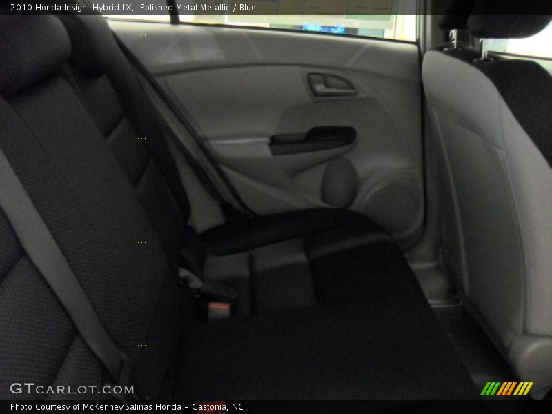 Polished Metal Metallic / Blue 2010 Honda Insight Hybrid LX