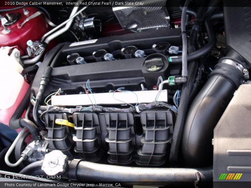 Inferno Red Crystal Pearl / Dark Slate Gray 2010 Dodge Caliber Mainstreet