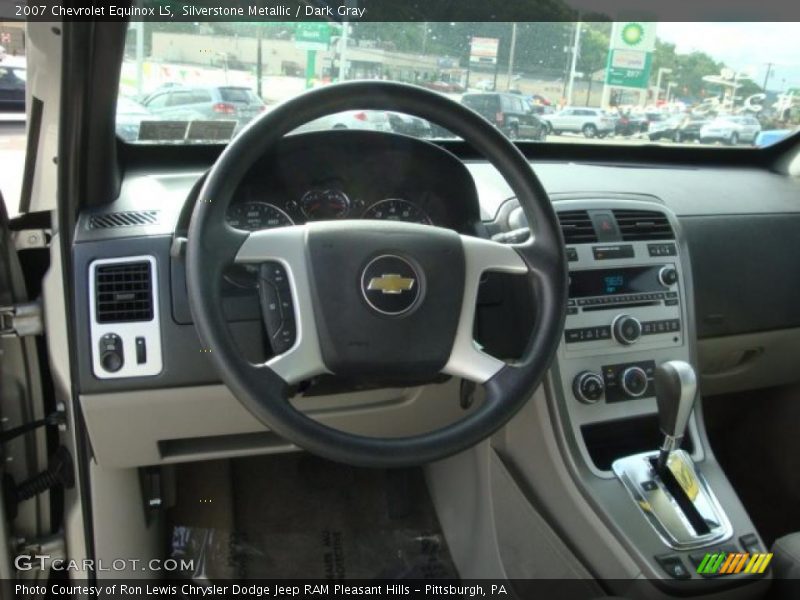 Silverstone Metallic / Dark Gray 2007 Chevrolet Equinox LS