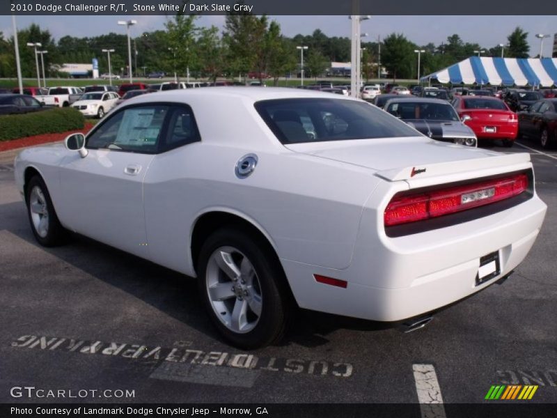 Stone White / Dark Slate Gray 2010 Dodge Challenger R/T