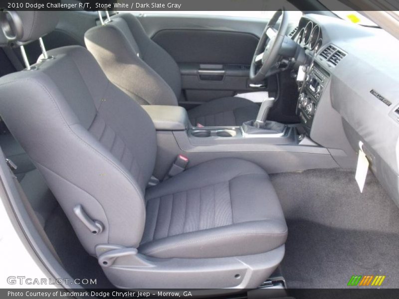 Stone White / Dark Slate Gray 2010 Dodge Challenger R/T