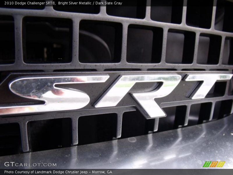 Bright Silver Metallic / Dark Slate Gray 2010 Dodge Challenger SRT8