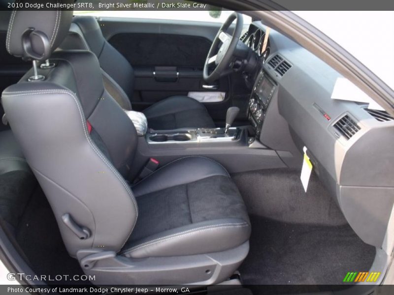 Bright Silver Metallic / Dark Slate Gray 2010 Dodge Challenger SRT8