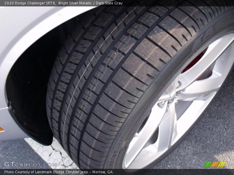 Bright Silver Metallic / Dark Slate Gray 2010 Dodge Challenger SRT8