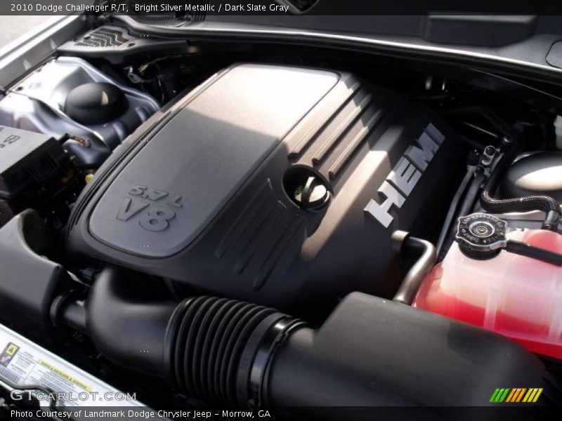 Bright Silver Metallic / Dark Slate Gray 2010 Dodge Challenger R/T